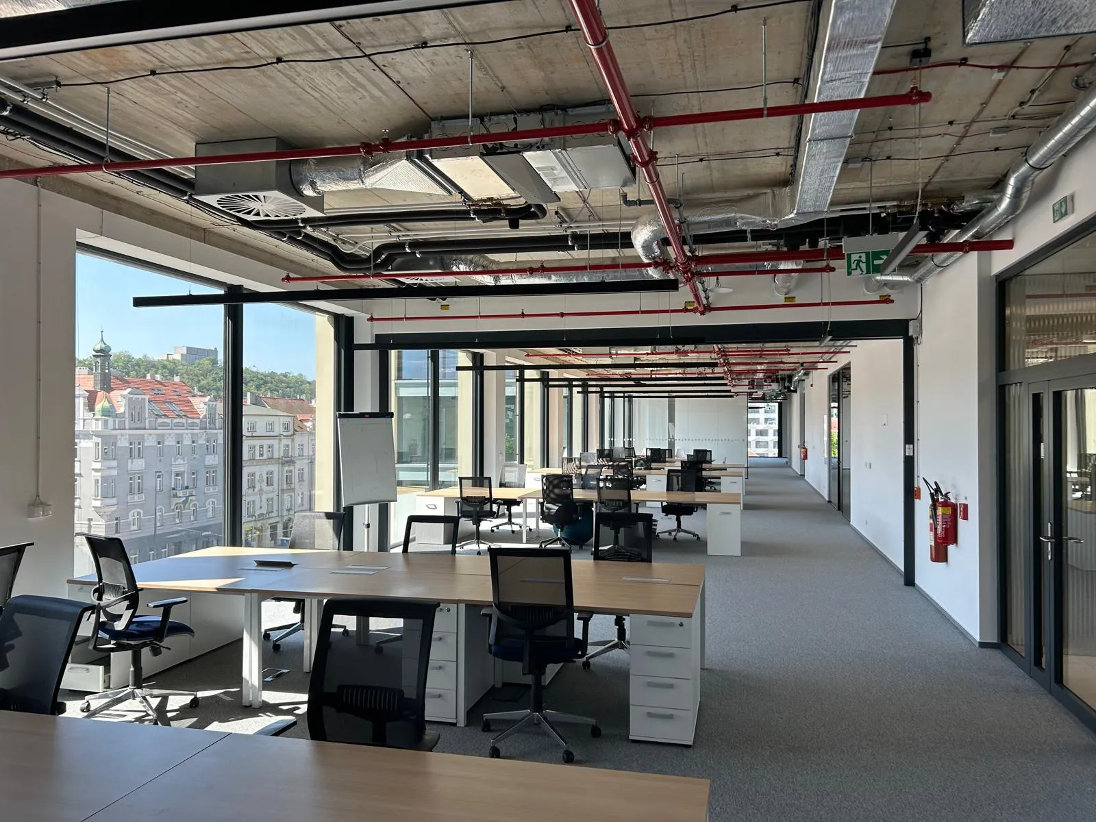BLOCK Karlín: An Exclusive Opportunity to Sublease Office Space in a New Office Building in Karlín
