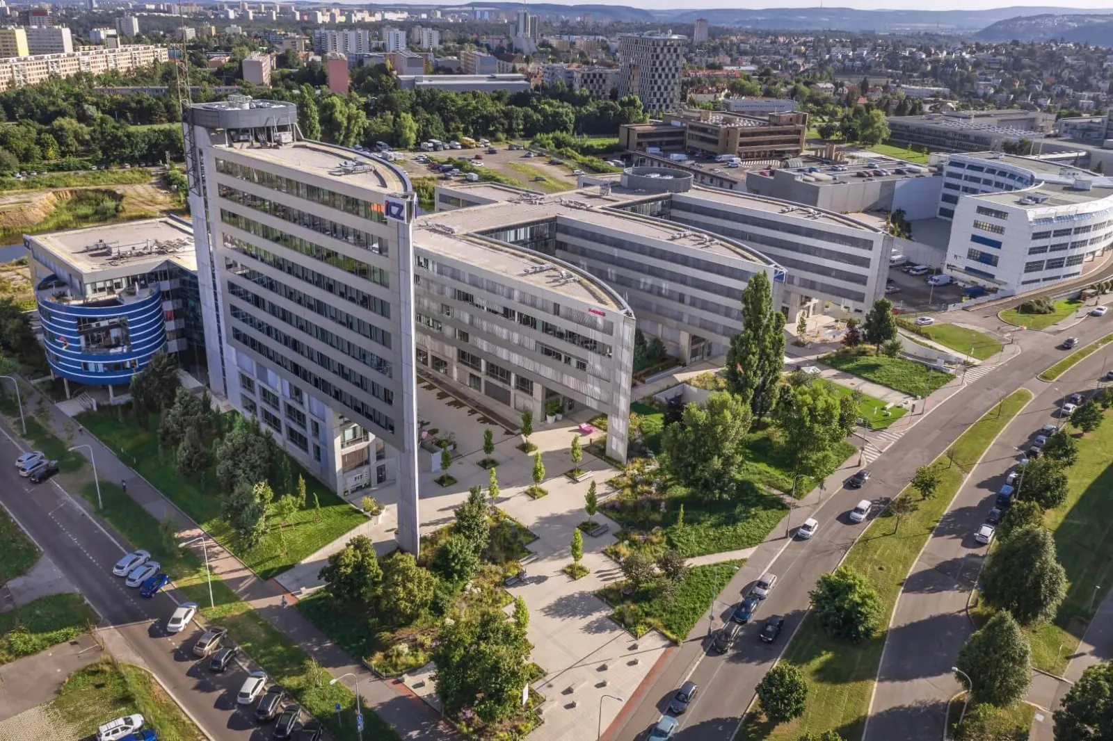 Fitted Offices for Lease at Kavčí Hory Office Park, Prague 4