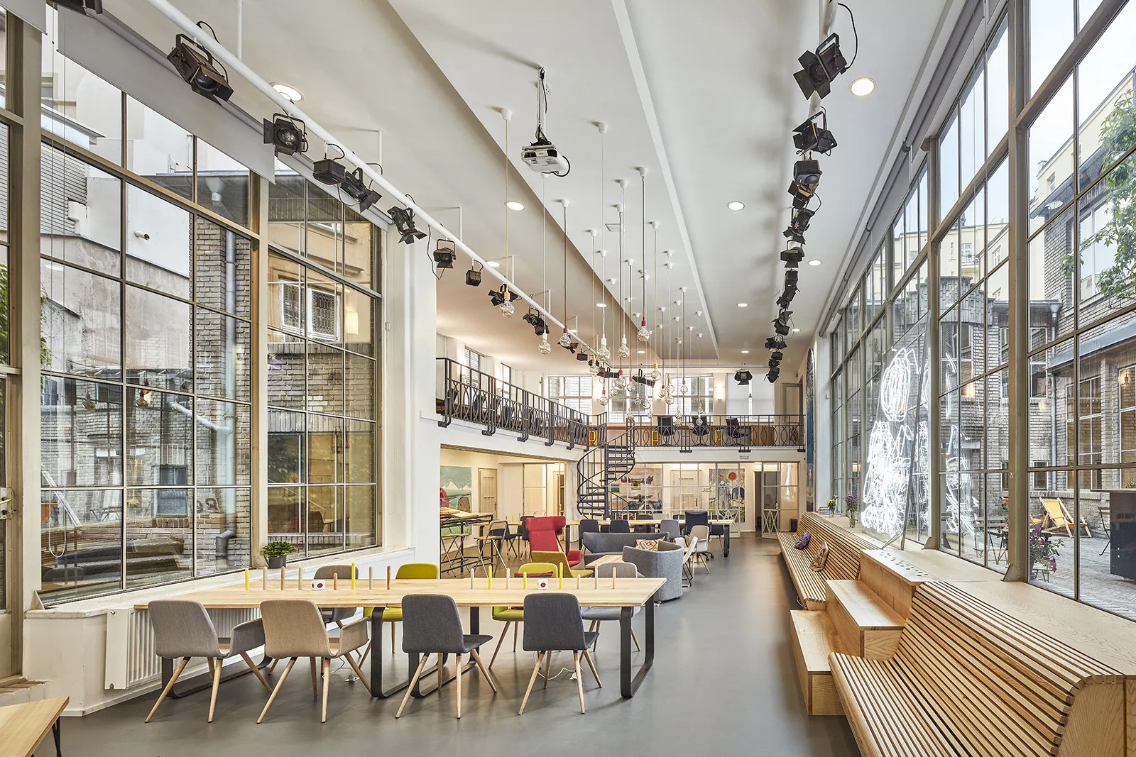Event Venue with an Atrium near Old Town Square