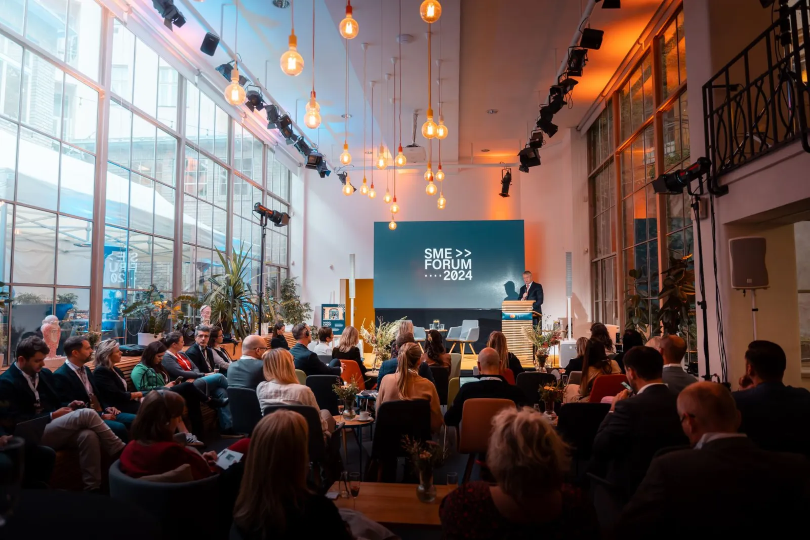 Event Venue with an Atrium near Old Town Square