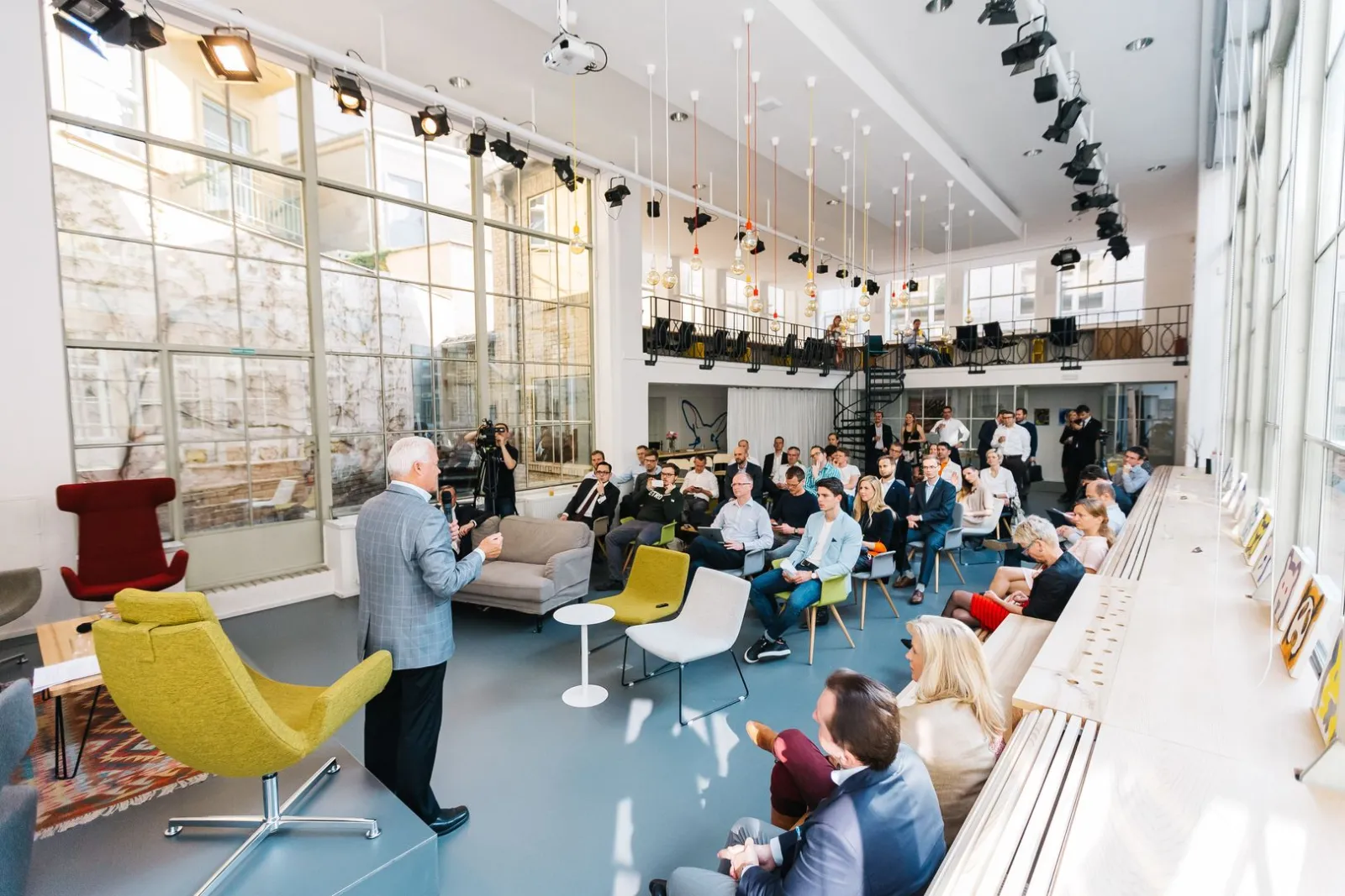 Event Venue with an Atrium near Old Town Square