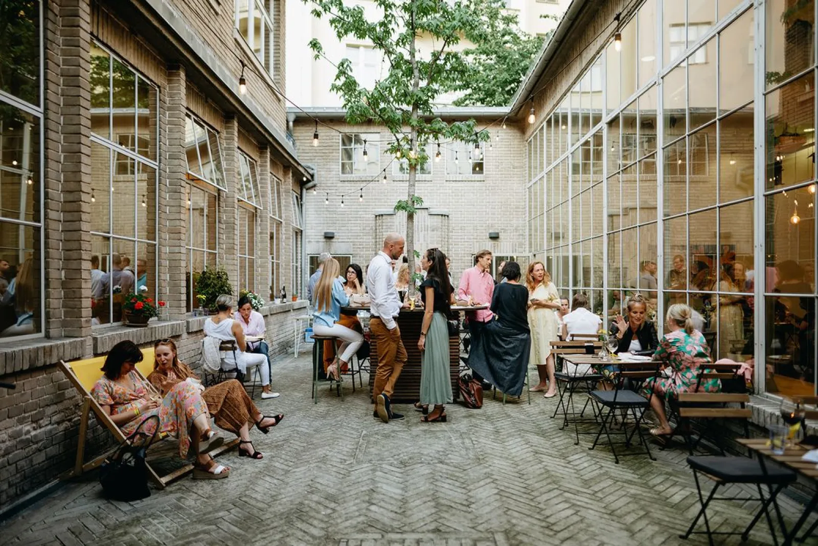 Event Venue with an Atrium near Old Town Square