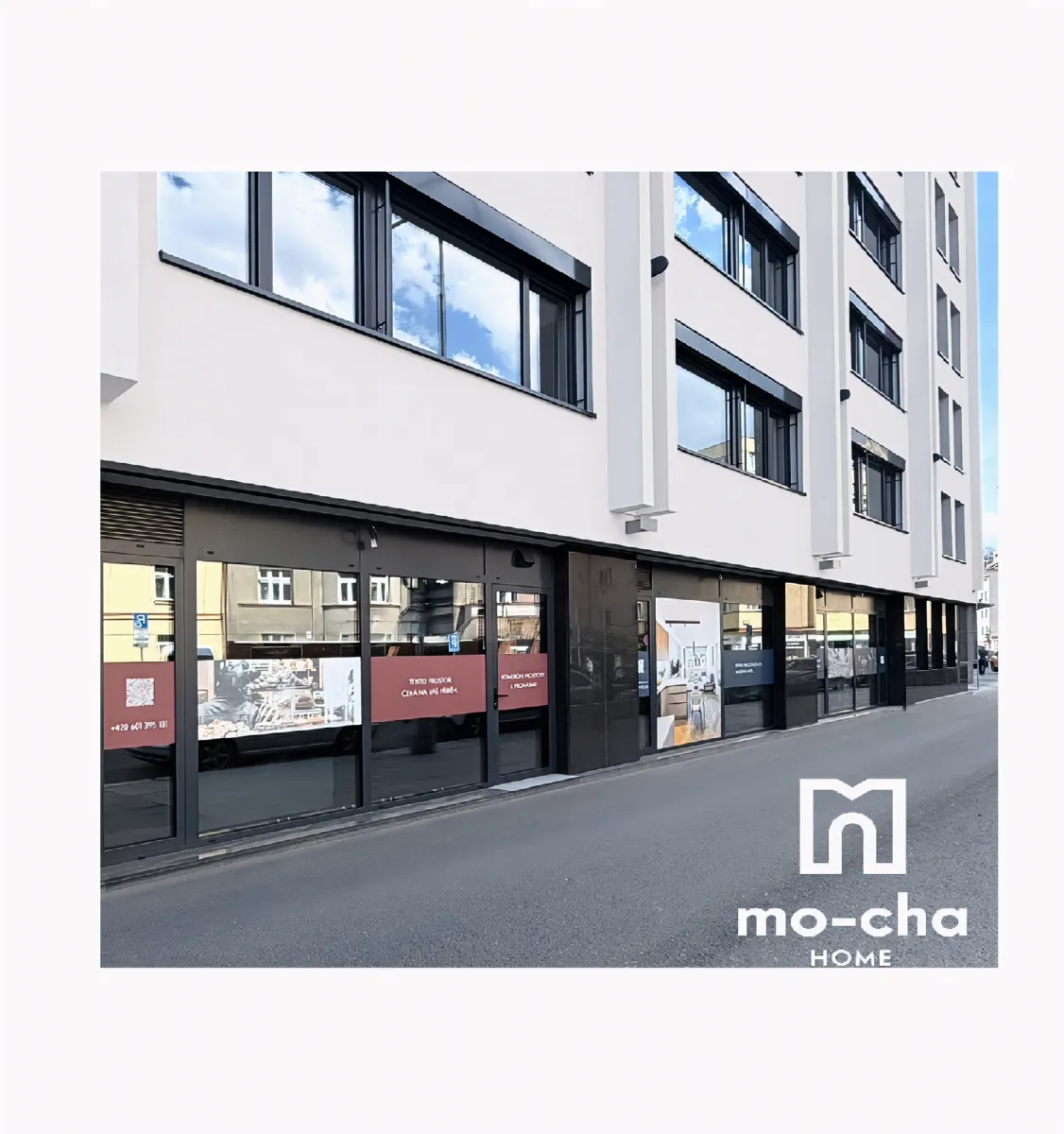 Obchodní prostor k pronájmu 128 m2 pro kavárnu, bistro nebo delikatesy na Pankráci