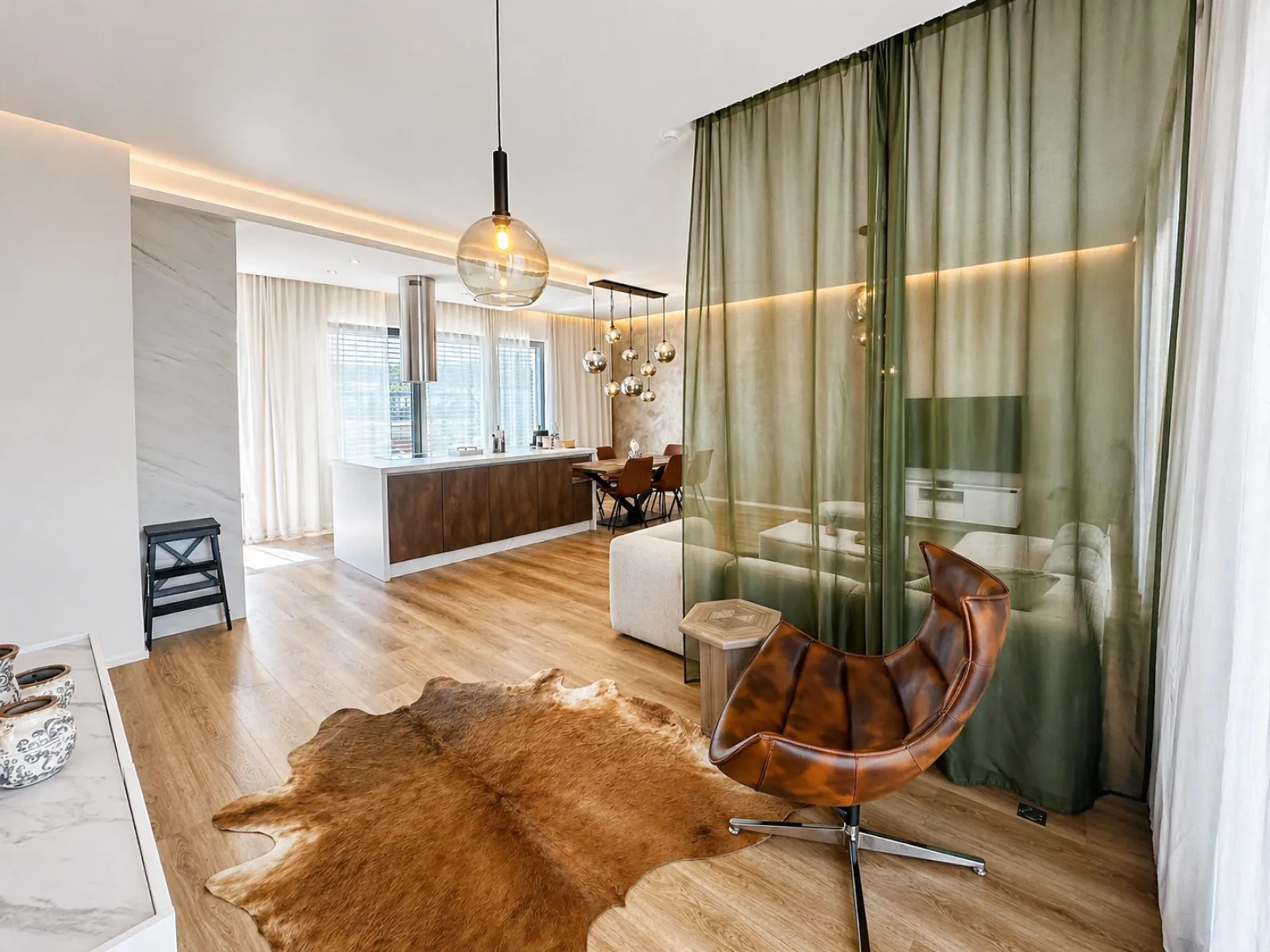 Penthouse Karlín: A Luxury Event Venue with a Terrace in Prague 8