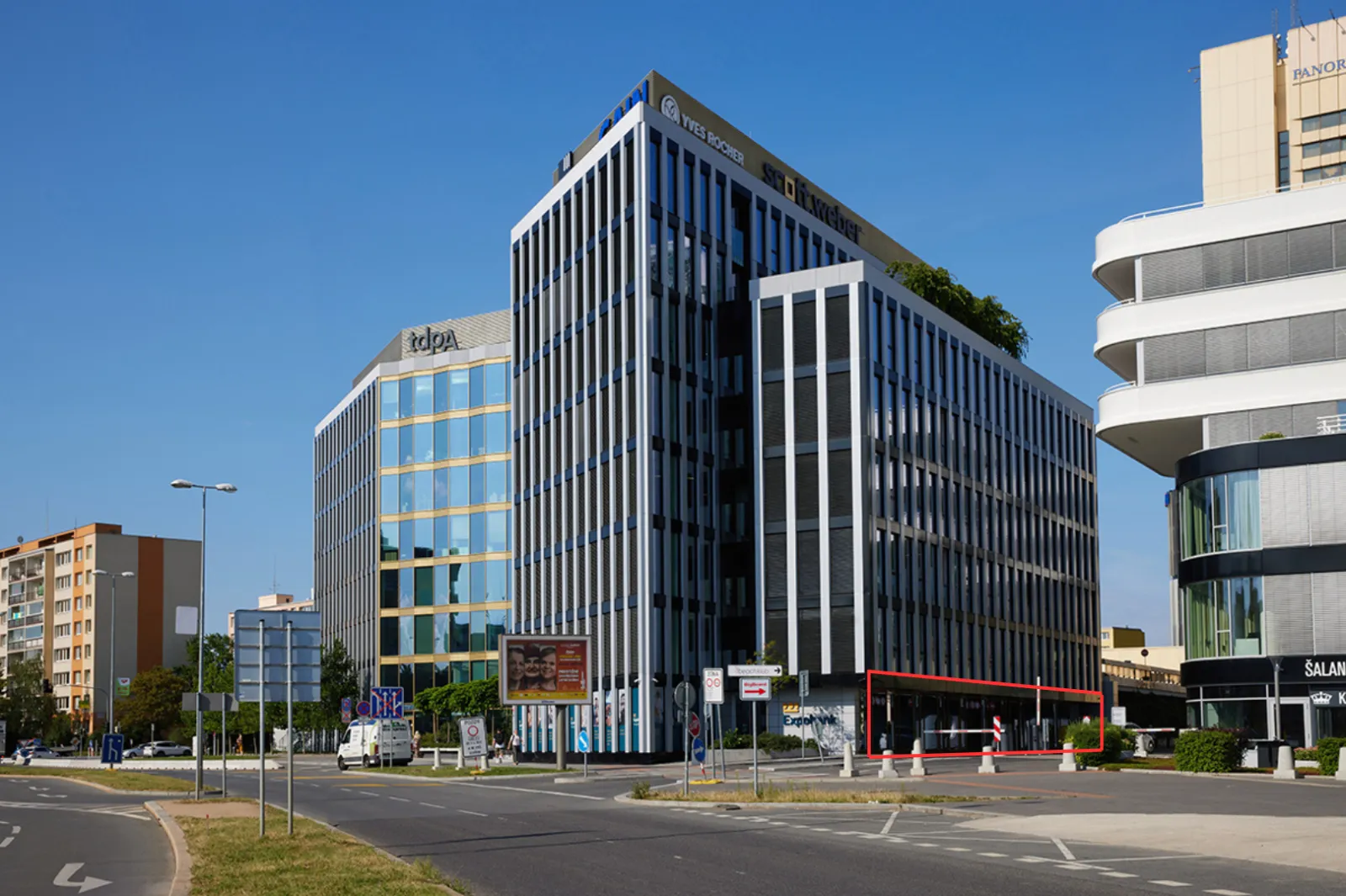Retail Space for Rent: Element, Prague 4, Pankrác
