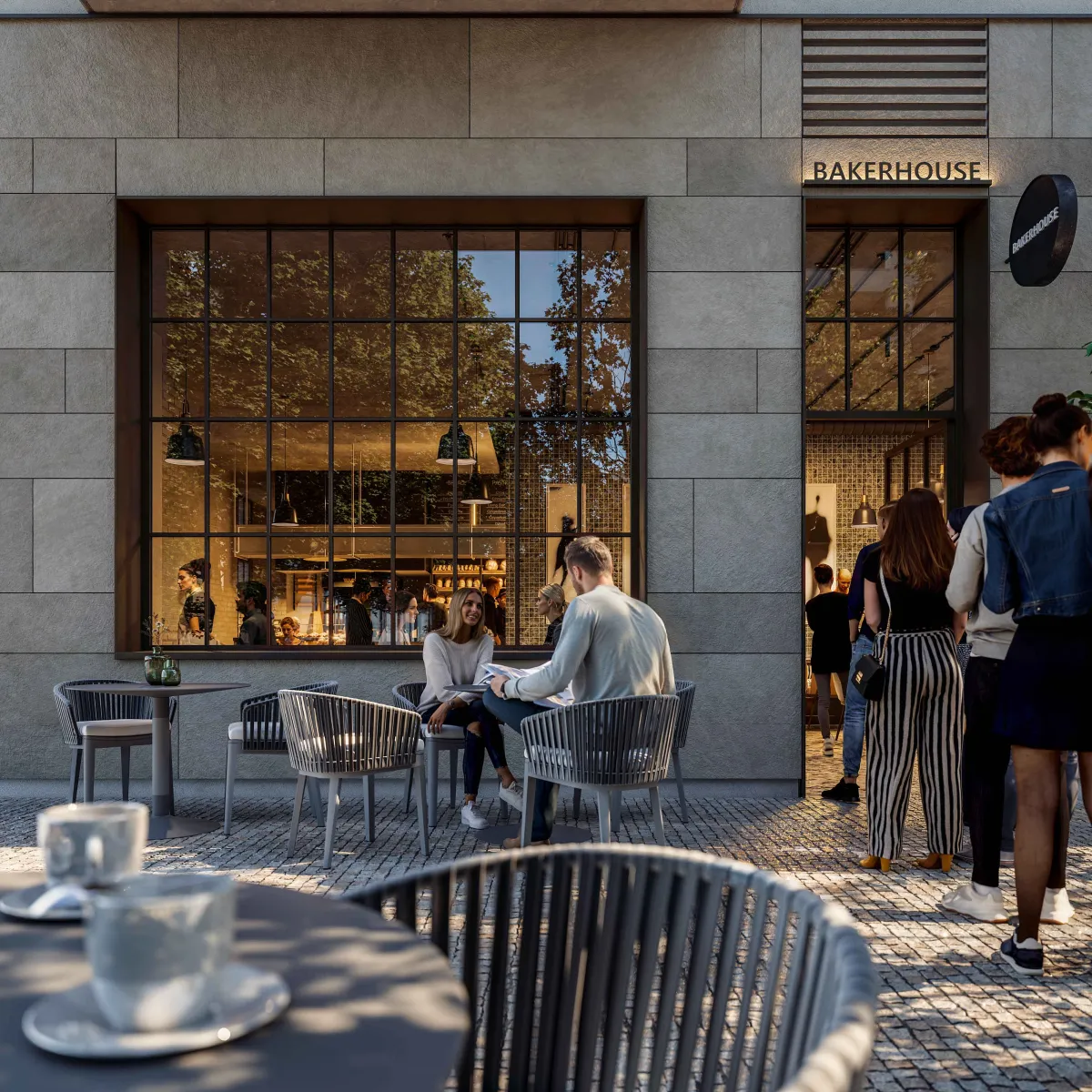 Space for a deli-style bistro, Bakers Court – photo 2
